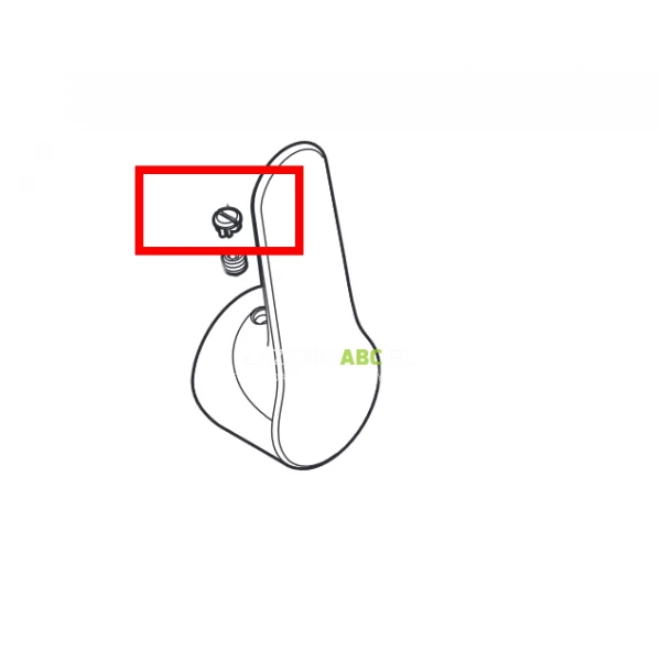 Zaslepka-niebiesko-czerwona-sruby-montazowej-uchwyt-Kludi-OBJEKTA-93092100-00-85063