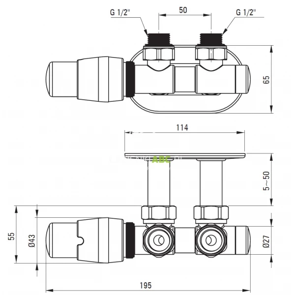 Zawor-termostatyczny-do-grzejnika-lewy-Deante-AGI-FZL1-stalowy-mat-200004