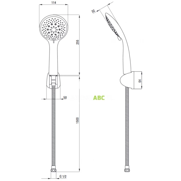 Zestaw-natryskowy-1-punktowy-Deante-NEO-LOBO-NBY-041K-121050