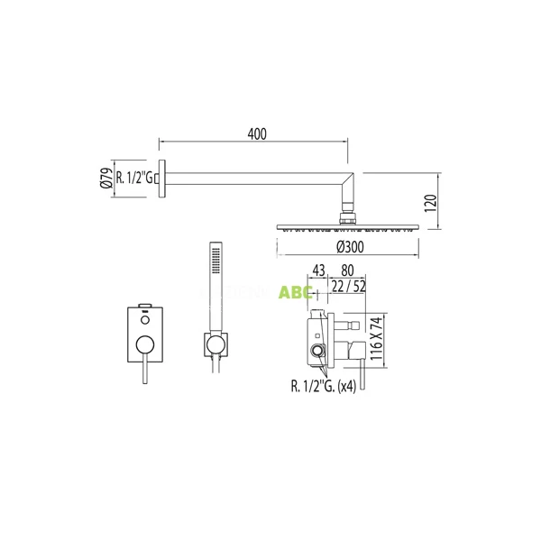 Zestaw-natryskowy-punktowy-z-bateria-podtynkowa-i-deszczownia-300-mm-Tres-MAX-TRES-062.980.01-65281