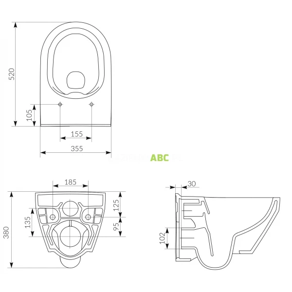 Zestaw-podtynkowy-WC-Cersanit-CREA-OVAL-AQUA-50-MECH-Cersanit-S701-807-179463