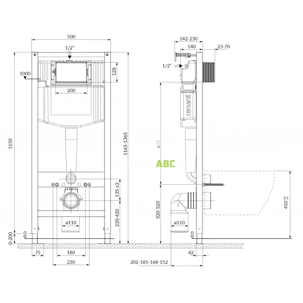 Zestaw-podtynkowy-WC-Cersanit-LARGA-SQUARE-AQUA-50-MECH-Cersanit-S701-801-179457