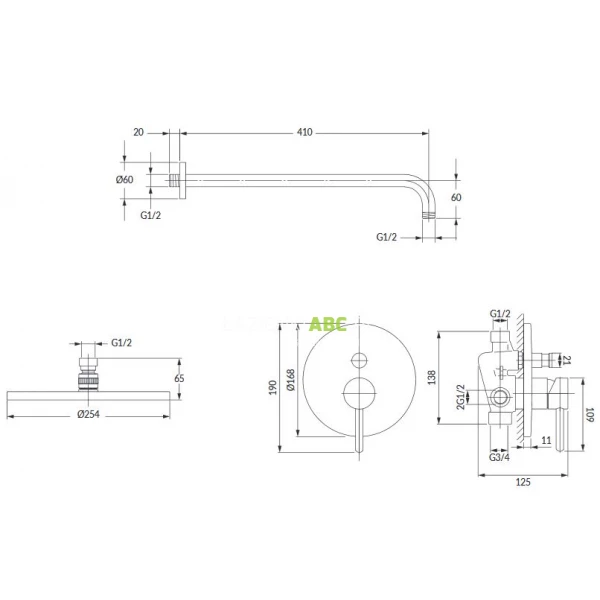 Zestaw-prysznicowy-podtynkowy-Omnires-Y-SYSY19GLB-zloto-szczotkowane-121018