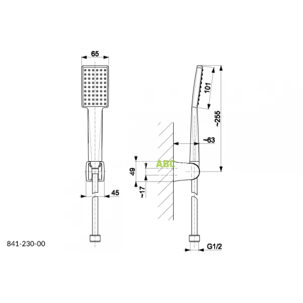 Zestaw-prysznicowy-punktowy-z-wezem-150-cm-KFA-LOGON-841-230-81-czarny-150970