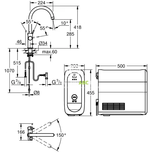 Zestaw-startowy-z-bateria-kuchenna-oraz-filtrem-do-wody-Grohe-BLUE-HOME-31455AL1-brushed-hard-graphite-108840