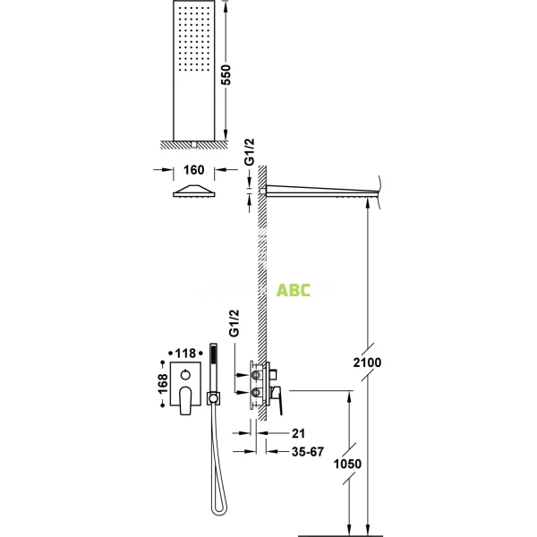 Zestaw-wannowo-prysznicowy-podtynkowy-Rapid-box-Tres-PROJECT-TRES-21128005NM-czarna-mat-139632