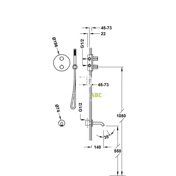 Zestaw-wannowo-prysznicowy-podtynkowy-z-wylewka-Tres-THERM-BOX-26225006KM-czern-metalizowana-162479
