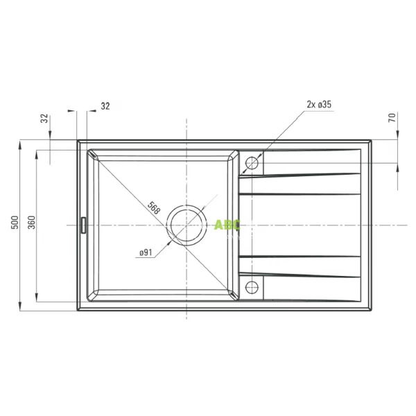 Zlewozmywak-granitowy-1-komorowy-86x50x19-syfon-Space-Saver-Deante-ERIDAN-ZQE-S113-szary-metalik-97487