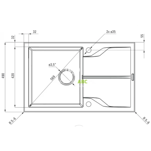Zlewozmywak-granitowy-1-komorowy-z-ociekaczem-Deante-ANDANTE-FLUSH-ZQN-T11F-antracyt-112016