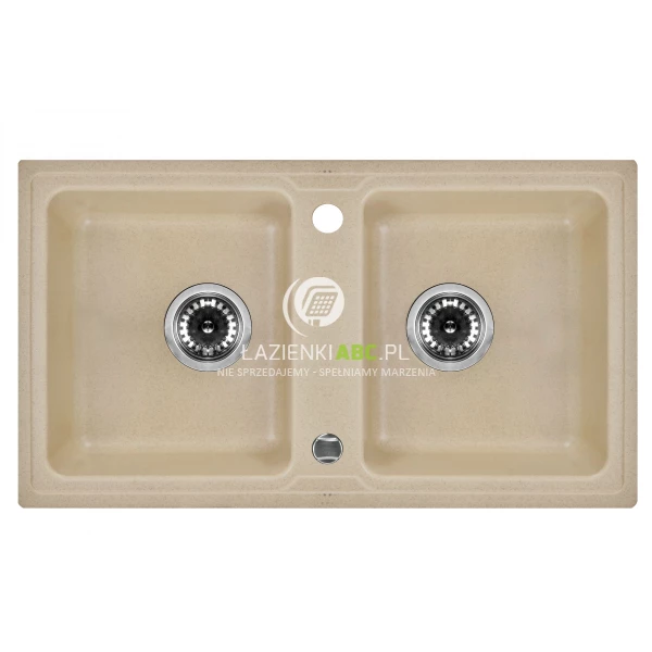 Zlewozmywak-granitowy-ZORBA-2-komorowy-piaskowy-bateria-kuchenna-NEMEZJA-Deante-ZQZA7203-85886