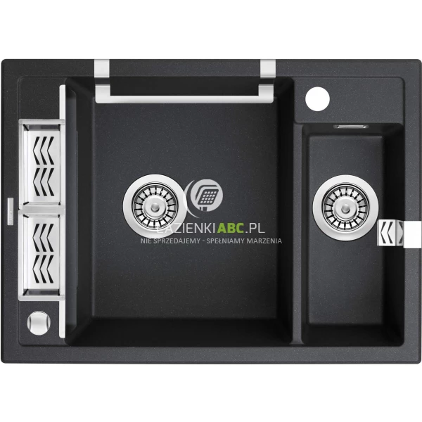 Zlewozmywak-granitowy-magnetyczny-1-5-komorowy-Deante-MAGNETIC-ZRM-G503-grafit-metalik-126548