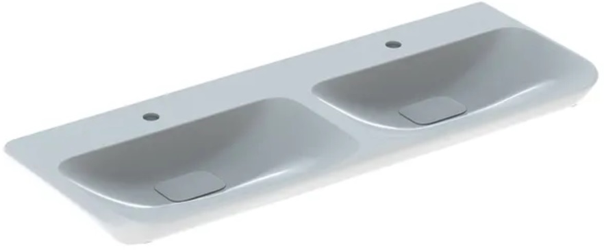 Umywalka meblowa 130x48 cm Geberit MYDAY 135430600 podwójna