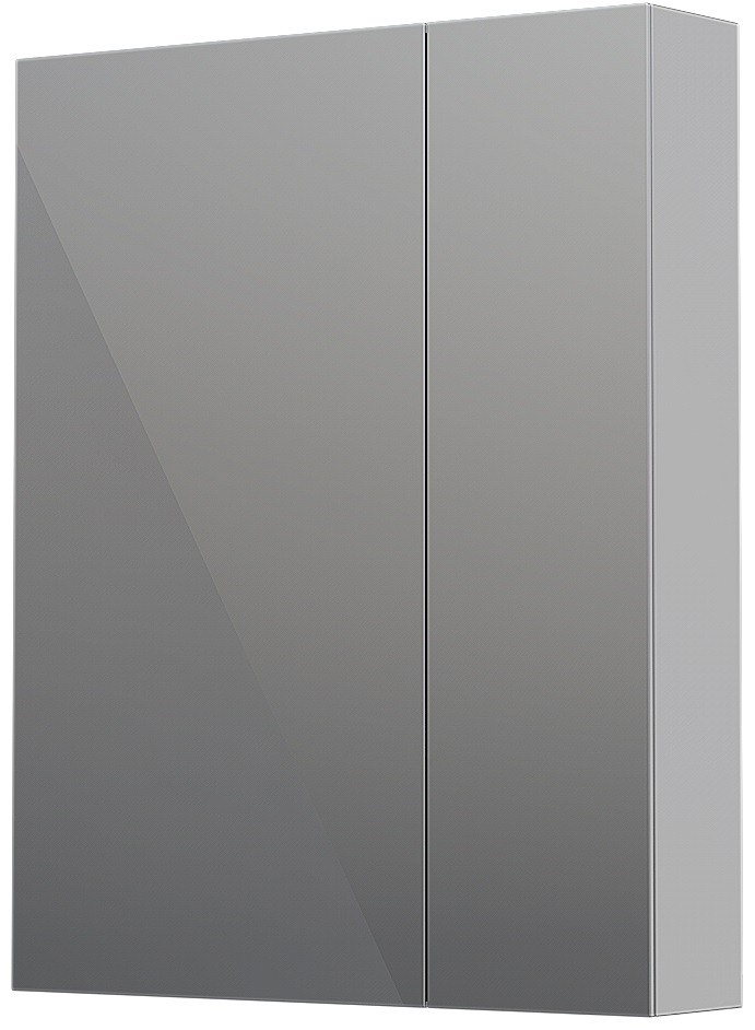 Oristo NEO Szafka łazienkowa z lustrem 60 cm OR00-SGL2D-60-99 chrom połysk