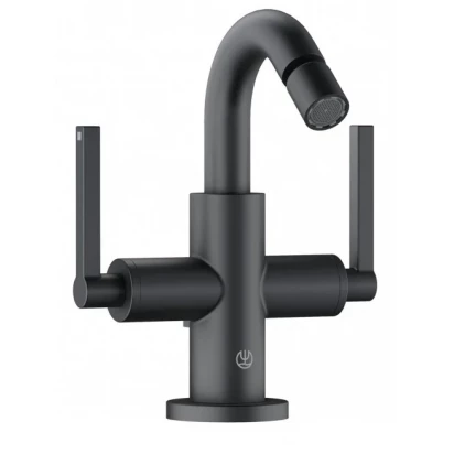 Bateria bidetowa Kludi NOVA FONTE PURISTIC 203133915 czarna mat