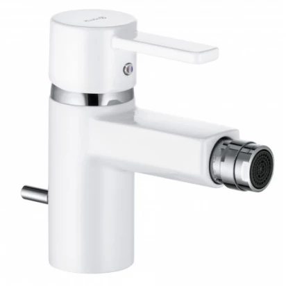 Bateria bidetowa Kludi ZENTA 385309175 biała / chrom