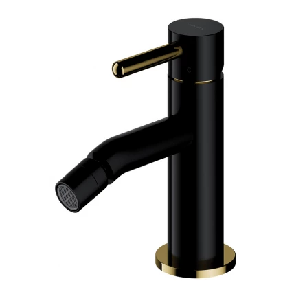 Bateria bidetowa Omnires Y Y1220BLGL czarna/złota