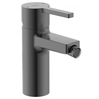 Bateria bidetowa Roca NAIA A5A6A96NM0 brushed titanium black