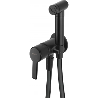 Bateria bidetowa podtynkowa Deante ARNIKA NERO BQA N34M czarny mat