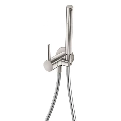 Bateria bidetowa podtynkowa Tres STUDY-EXCLUSIVE 134123AC stal