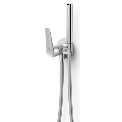 Bateria bidetowa podtynkowa z natryskiem Tres FUJI 28112301