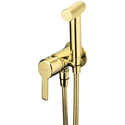 Bateria bidetowa podtynkowa ze słuchawką typu bidetta Deante ARNIKA BQA Z34M złota wyprzedaż