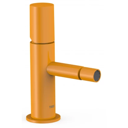 Bateria bidetowa uchwyt walec Tres STUDY EXCLUSIVE 06112001TAM bursztynowa