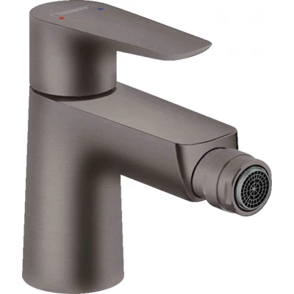 Bateria bidetowa z cięgłem czarny Hansgrohe Talis E 71720340 czarny chrom szczotkowany