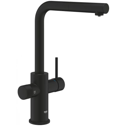Bateria kuchenna filtrująca Grohe BLUE PURE MINT 30590KF0 phantom black