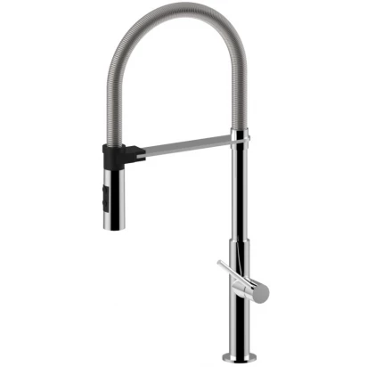 Bateria kuchenna z wyciąganą wylewką Paffoni CHEF CH179CR