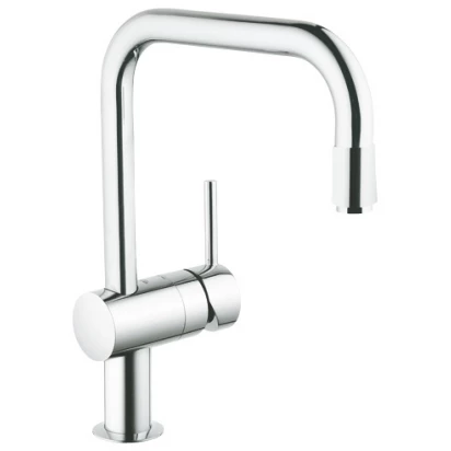 Bateria kuchenna z wyciąganą wylewką typu U 328 mm Grohe MINTA 32067 000