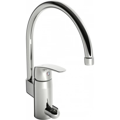 Bateria kuchenna z wysoką wylewką i zaworem do zmywarki Oras SAFIRA 1039