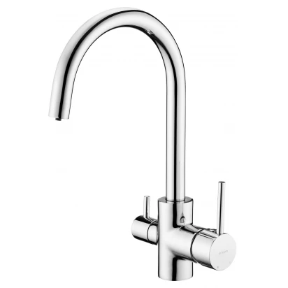 Bateria kuchenna z zestawem do filtracji wody Deante BCHF064M