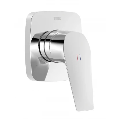Bateria prysznicowa podtynkowa 1-drożna Tres CANIGÓ TRES 21717701