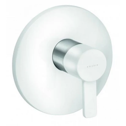 Bateria natryskowa podtynkowa Kludi ZENTA 386559175 biała / chrom