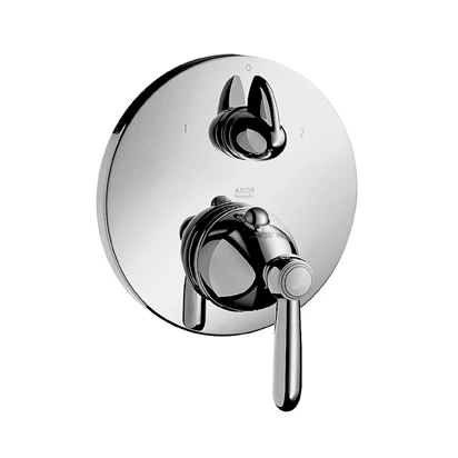 Bateria natryskowa podtynkowa termostatyczna Hansgrohe Axor CARLTON 17720090 chrom / złota