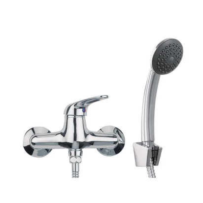 Bateria natryskowa ścienna Deante Fliger HAXE BFH 041M