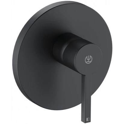 Bateria prysznicowa podtynkowa Kludi NOVA FONTE 206553915 czarny mat