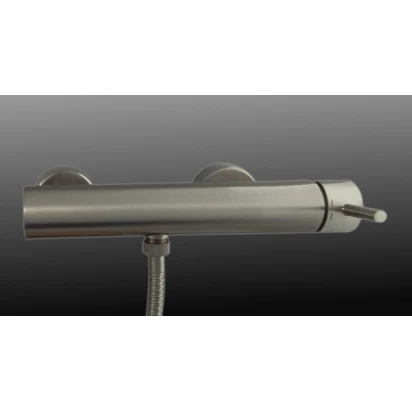 Bateria prysznicowa Paffoni STICK SK 168 stal szczotkowana