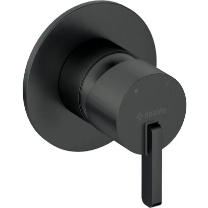 Bateria prysznicowa podtynkowa Deante SILIA BQS N44L czarna mat
