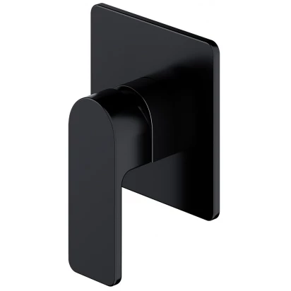 Bateria prysznicowa podtynkowa Omnires BARETTI BA7845BL czarny mat