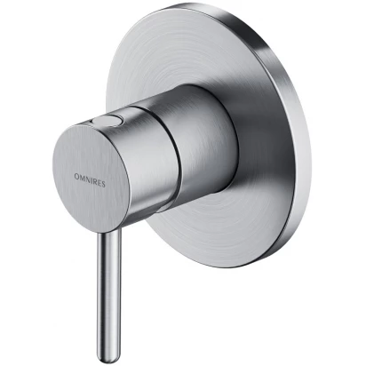 Bateria prysznicowa podtynkowa Omnires Y Y1245NI nikiel