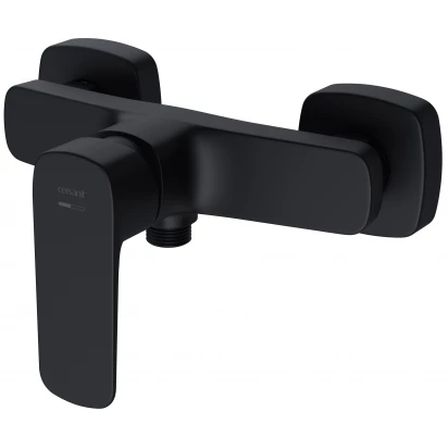 Bateria prysznicowa ścienna Cersanit LARGA S951-382 czarna