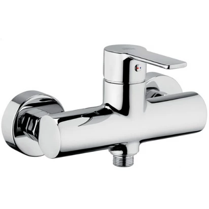 Bateria prysznicowa ścienna z zestawem natryskowym Paffoni RED 168D