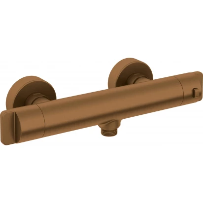 Bateria prysznicowa termostatyczna Deante THERM BCH C4BT brąz szczotkowany