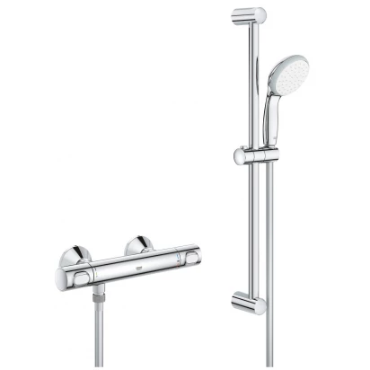 Bateria prysznicowa termostatyczna z zestawem prysznicowym Grohe PRECISION FLOW 34841000