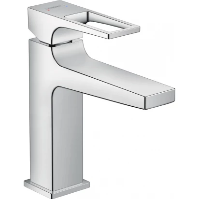 Bateria umywalkowa 110 uchwyt loop + korek automatyczny metalowy Hansgrohe METROPOL 74506000
