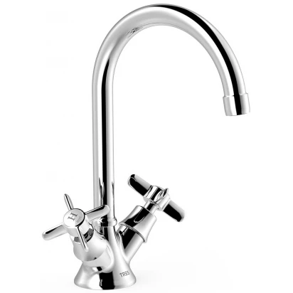 Bateria umywalkowa 2 uchwyty Tres TRES CLASIC 24210901