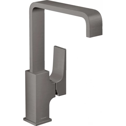 Bateria umywalkowa 230 + korek klik-klak metalowy Hansgrohe METROPOL 32511340 czarny chrom szczotkowany