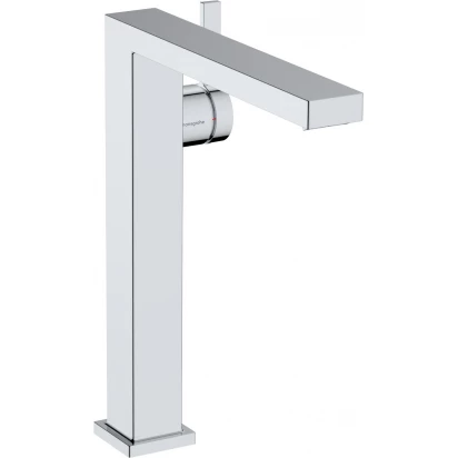 Bateria umywalkowa 26 cm Fine, CoolStart z korkiem klik-klak Hansgrohe TECTURIS E 73070000
