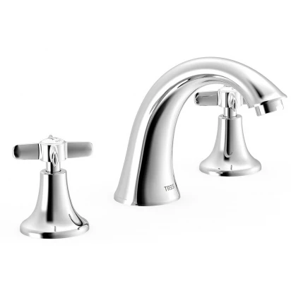 Bateria umywalkowa 3-otworowa Tres TRES CLASIC 24210601